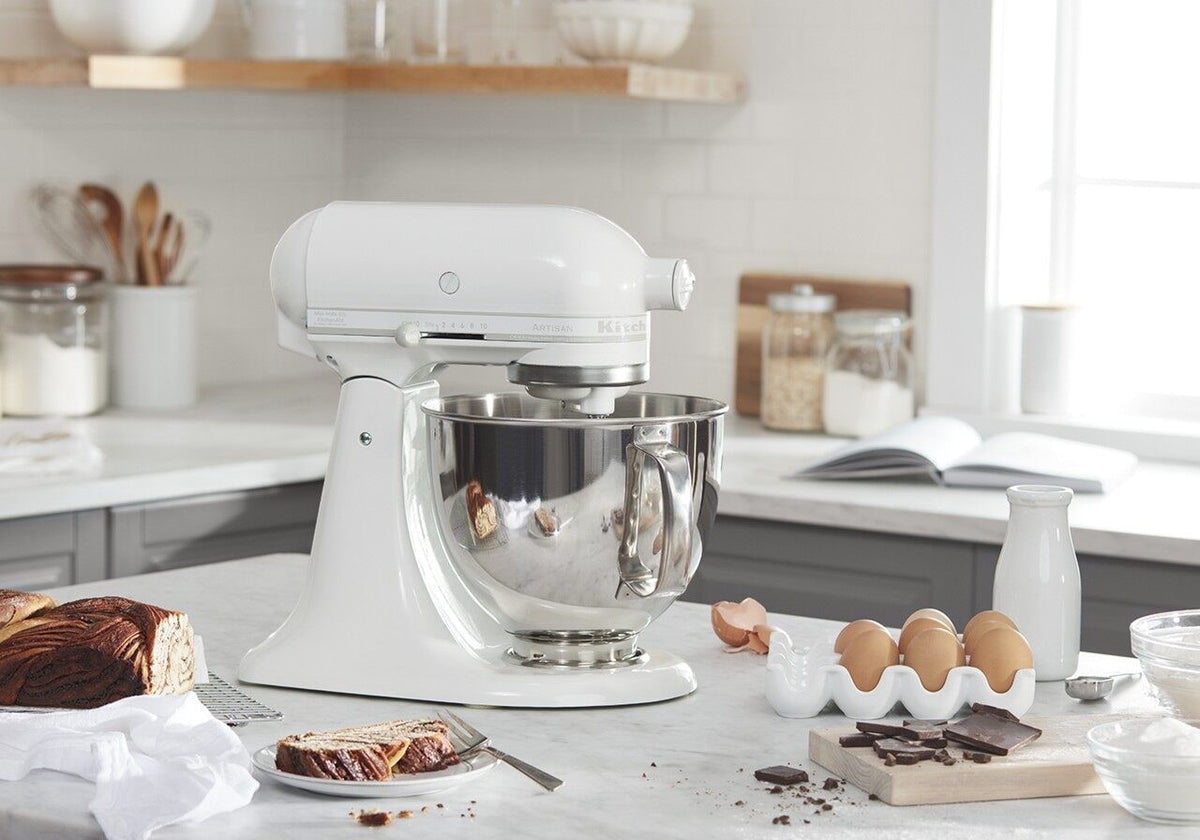 Artisan Series 5-Quart Tilt-Head Stand Mixer, White D2E1 - product image 7