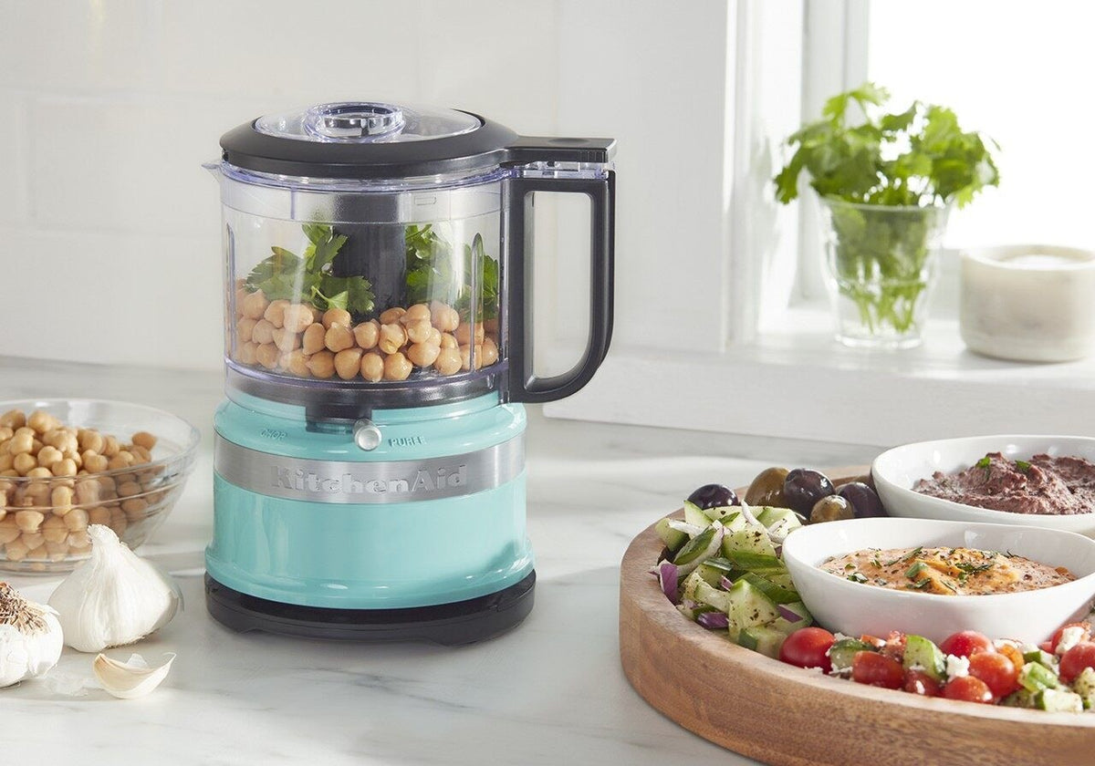 Compact 3.5 Cup Food Chopper/Mini Food Processor with Dishwasher Safe Parts, Aqua Sky W1F4 - product image 5