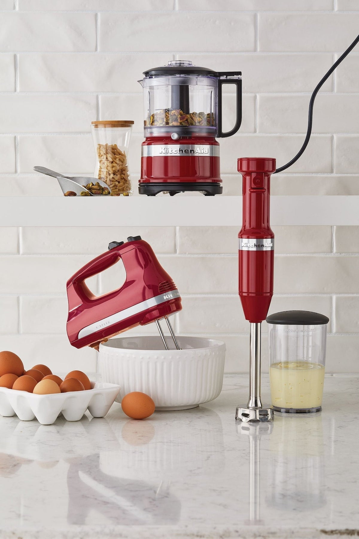 Compact 3.5 Cup Food Chopper/Mini Food Processor with Dishwasher Safe Parts, Empire Red X6B0 - product image 6