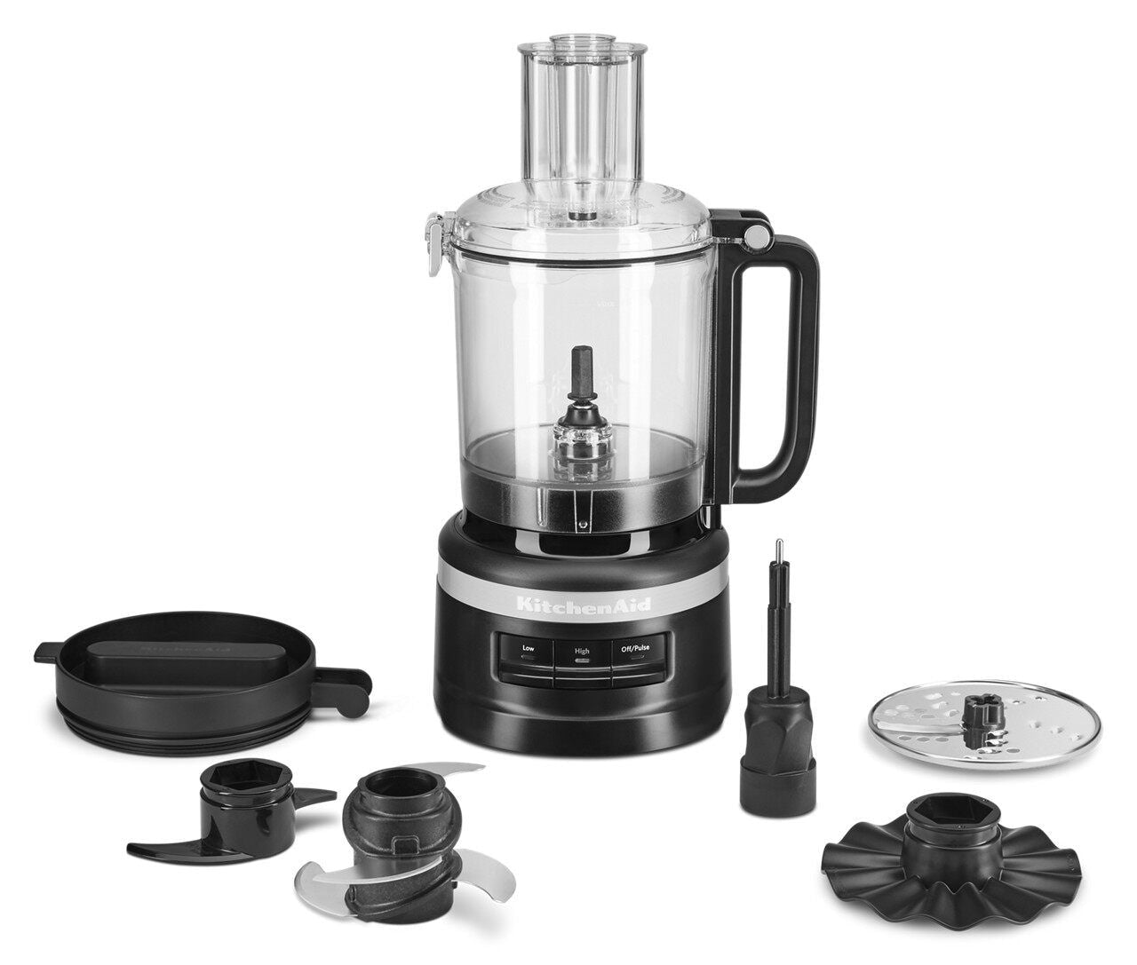 Food Processor Plus Black Matte, 9 Cups W2K7 - product image 2