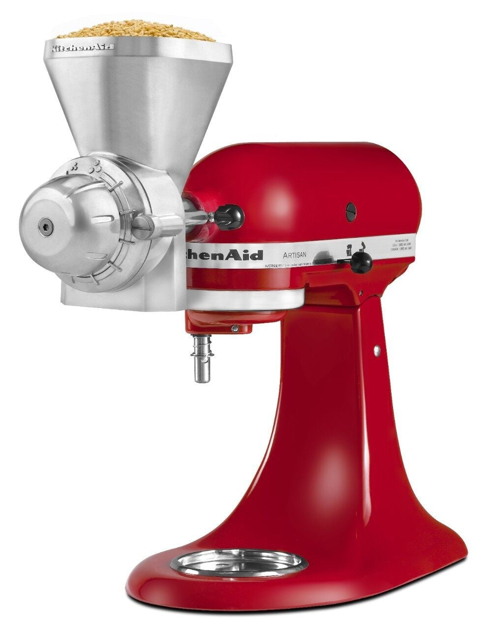 Grain Mill Stand Mixer Attachment with 12 Grind Levels F2D9 - product image 3