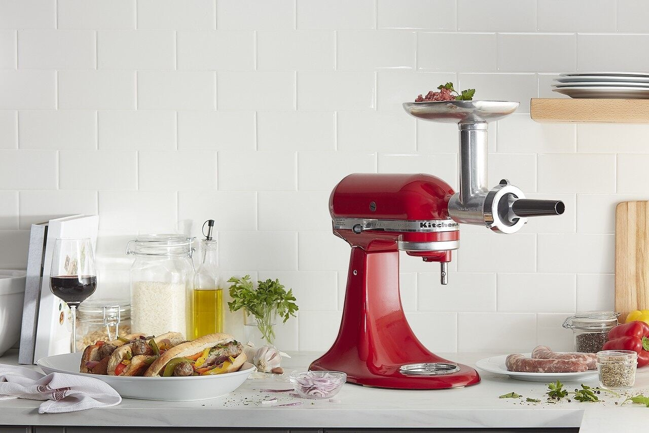 Metal Food Grinder Stand Mixer Attachment Z4U9 - product image 8