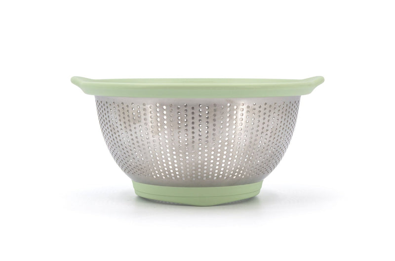 Stainless Steel Colander, Pistachio 2.8-L H1B5