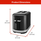 Toaster with Extra-Wide Slots, Matte Black A1A7 - product image 4