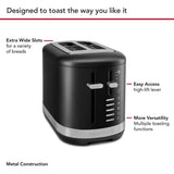 Toaster with Extra-Wide Slots, Matte Black A1A7 - product image 5