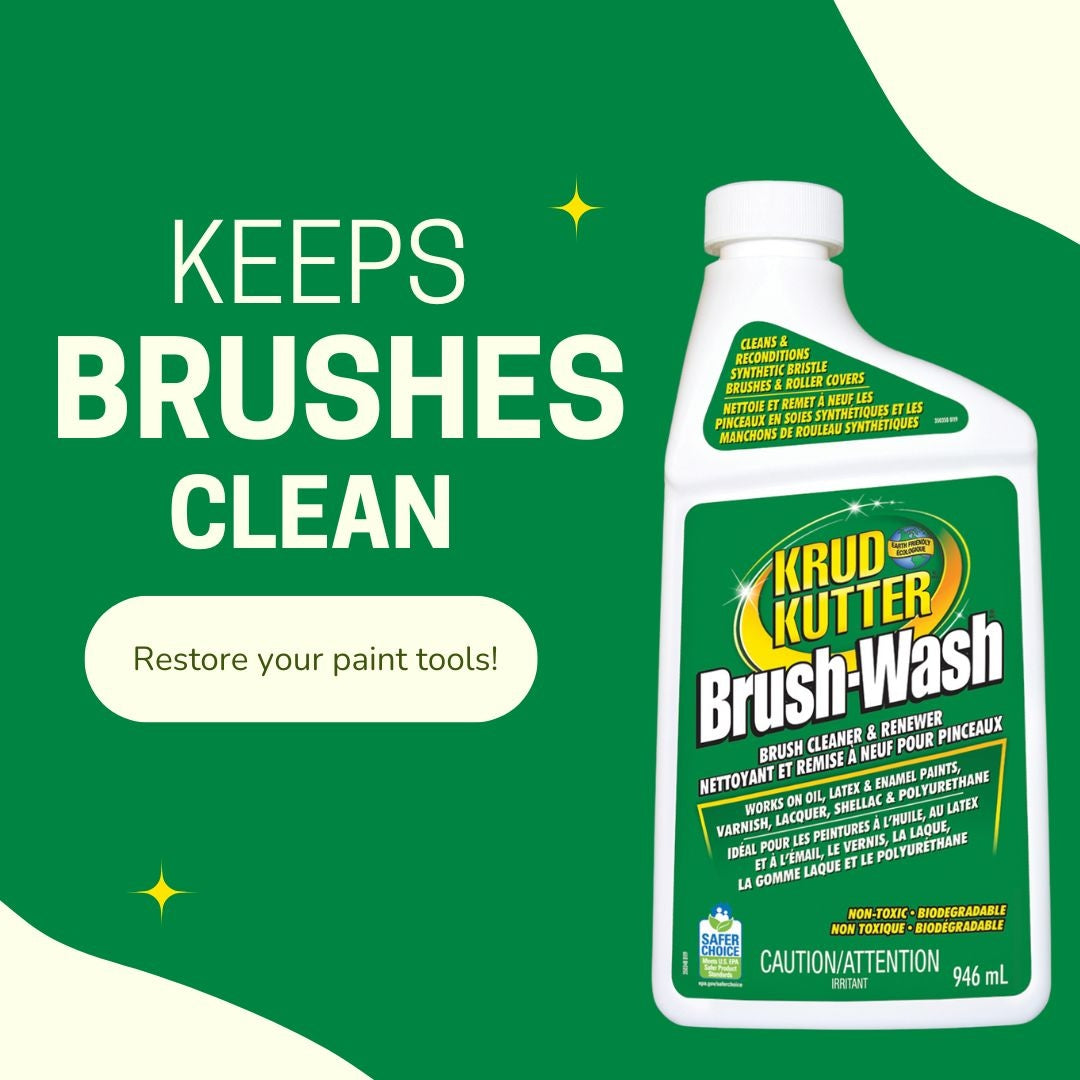 Brush-Wash Cleaner & Renewer For Oil, Latex & Enamel Paint, Non-Toxic, 946-mL B9N8 - product image 8