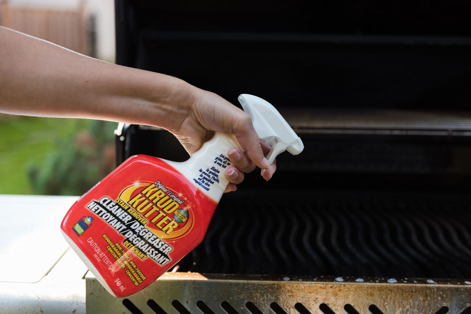 Multi-Purpose Stain Remover, Cleaner & Degreaser Spray, Non-Toxic, 946-mL D8F0 - product image 8