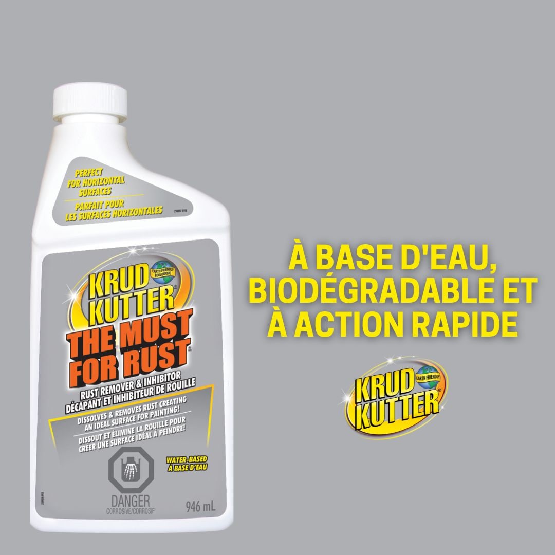 Water-Based Liquid Rust Remover & Inhibitor, Biodegradable, 946-mL J7Q0 - product image 4