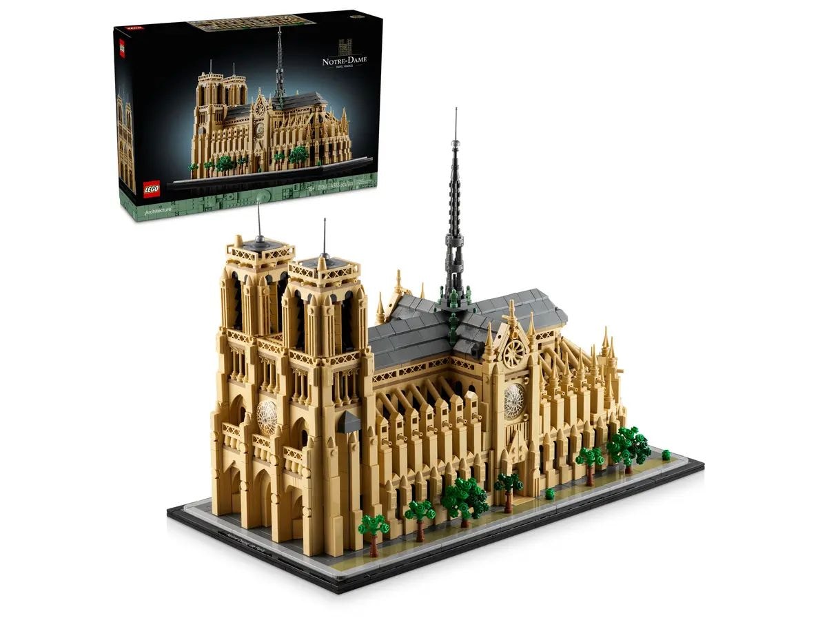 Architecture Landmarks Notre-Dame de Paris Building Set - 21061, 4383-pcs, Ages 18+ U2Q9 - product image 1