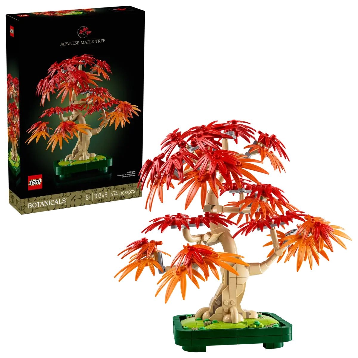 Botanicals Japanese Red Maple Bonsai Tree - 10348, 474-pcs, Ages 18+ I5G1 - product image 1