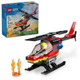 City Fire Rescue Helicopter - 60411, 85-pcs, Ages 5+ I3B9 - product image 1