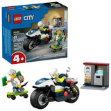 City Police Motorcycle Chase - 60455, 65-pcs, Ages 4+ S7X4 - product image 1