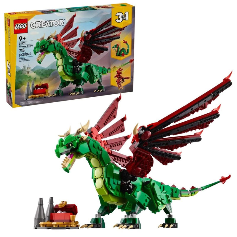 Creator Medieval Dragon - 31161, 715-pcs, Ages 9+ F5A3