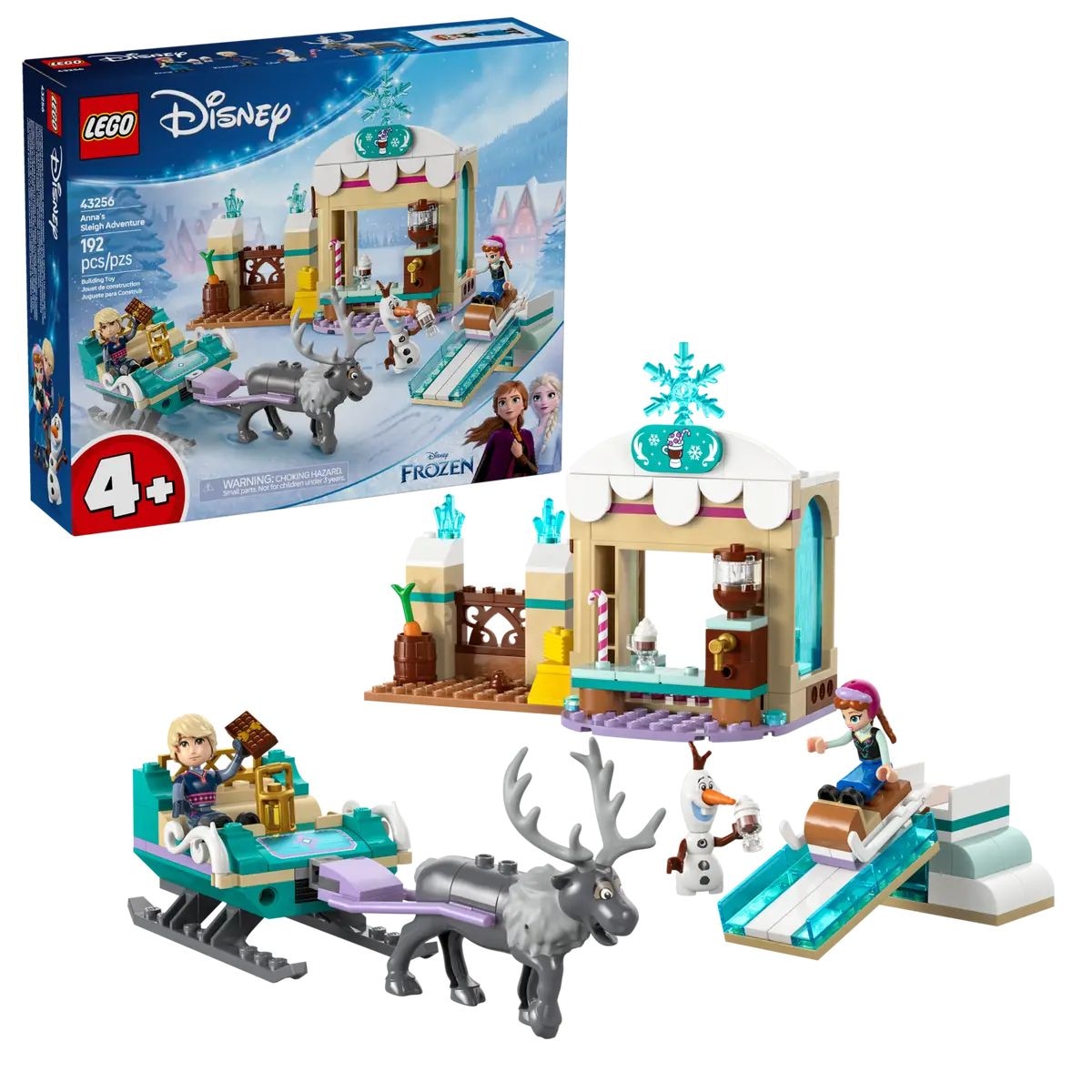 LEGO Princess Anna's Sleigh Adventure - 43256, 174-pcs, Ages 5+ K4W0 - product image 1
