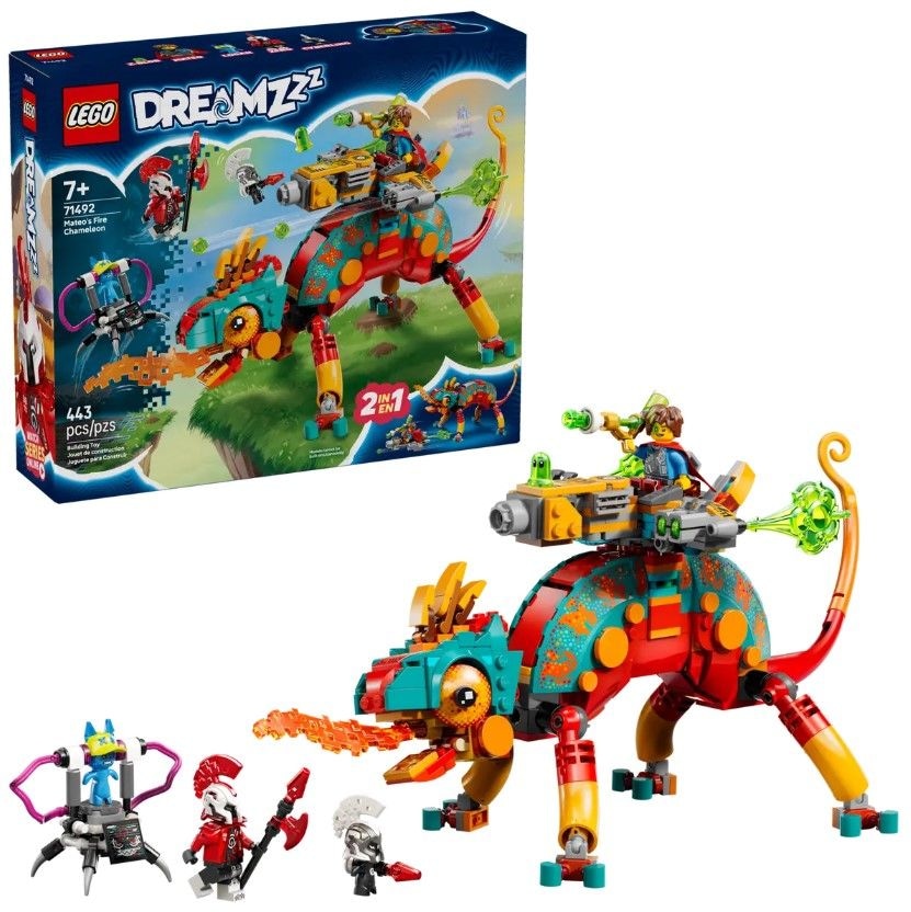 DREAMZzz Mateo's Fire Chameleon - 71492, 443-pcs, Ages 7+ U4F4 - product image 1