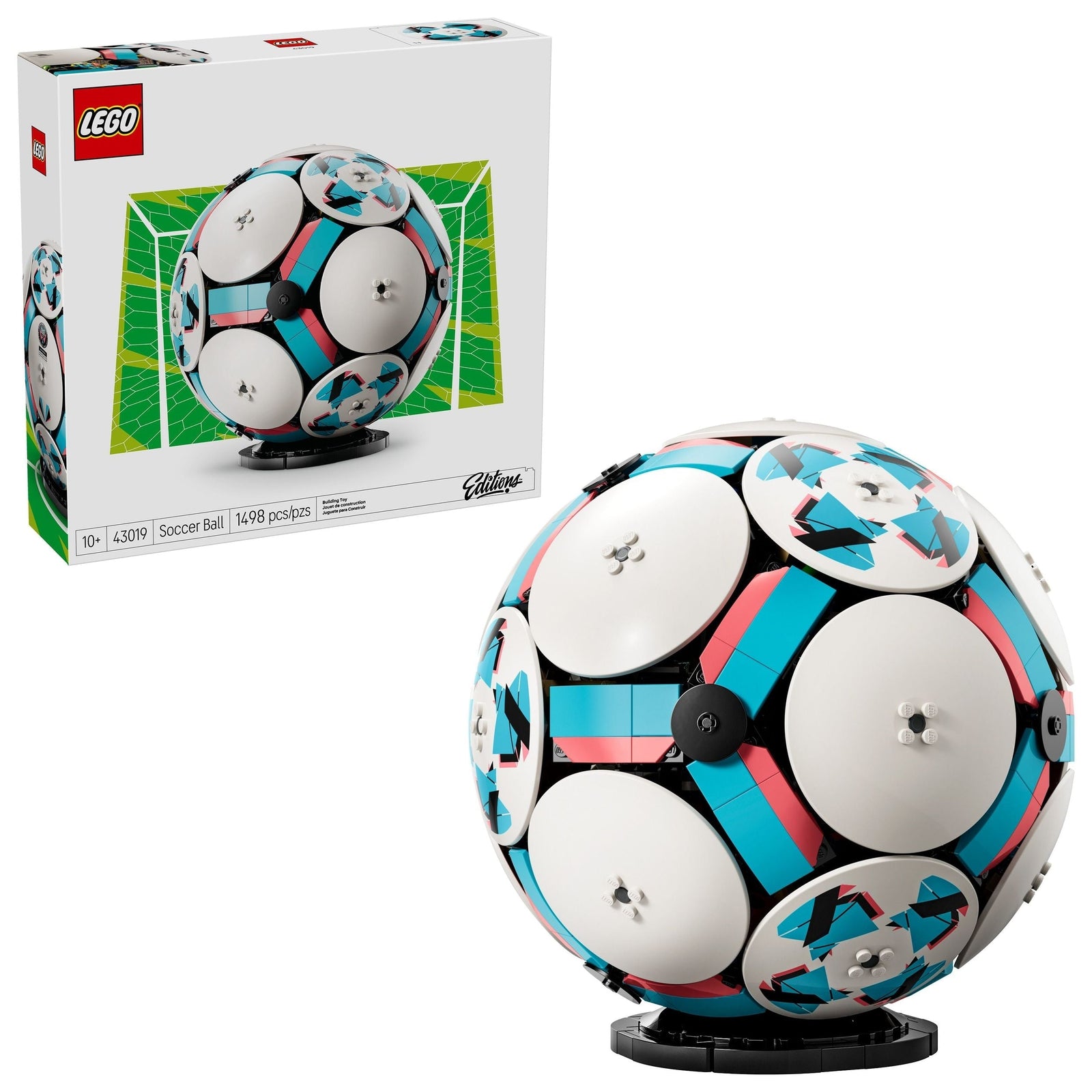 Editions Soccer Ball - 43019, 1498-pcs, Ages 10+ S1L9 - product image 1