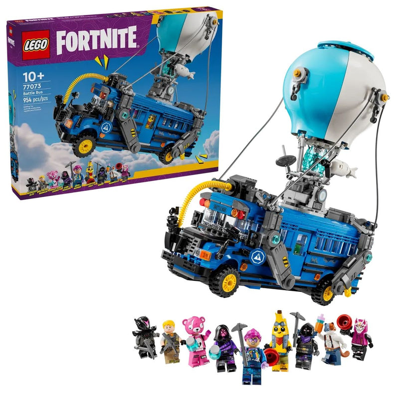 Fortnite Battle Bus -77073, 954-pcs, Ages 10+ E2P2