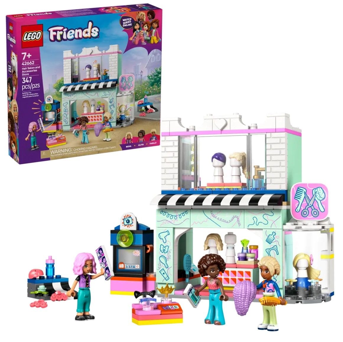 Friends Hair Salon and Accessories Store Set - 42662, 347-pcs, Ages 7+ R6P8 - product image 1