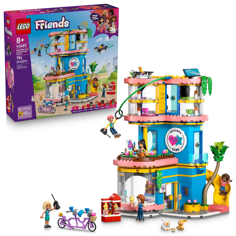Friends Heartlake City Friends Club House Building Set - 42896, 794-pcs, Ages 8+ S5R1