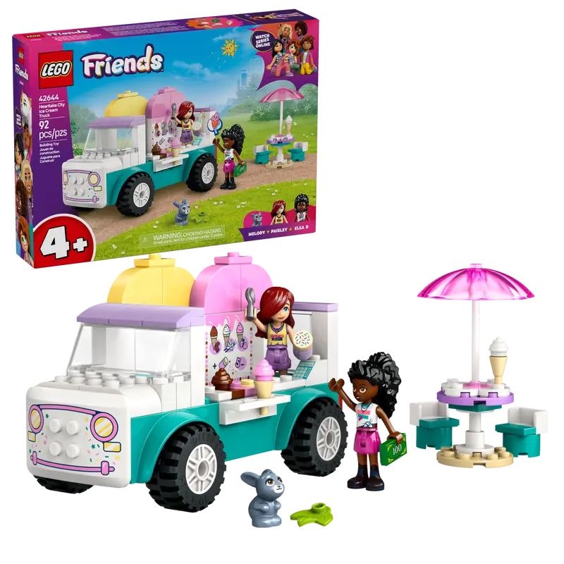 Friends Heartlake City Ice Cream Truck Set - 42644, 92-pcs, Ages 4+ Q6X7 - product image 1
