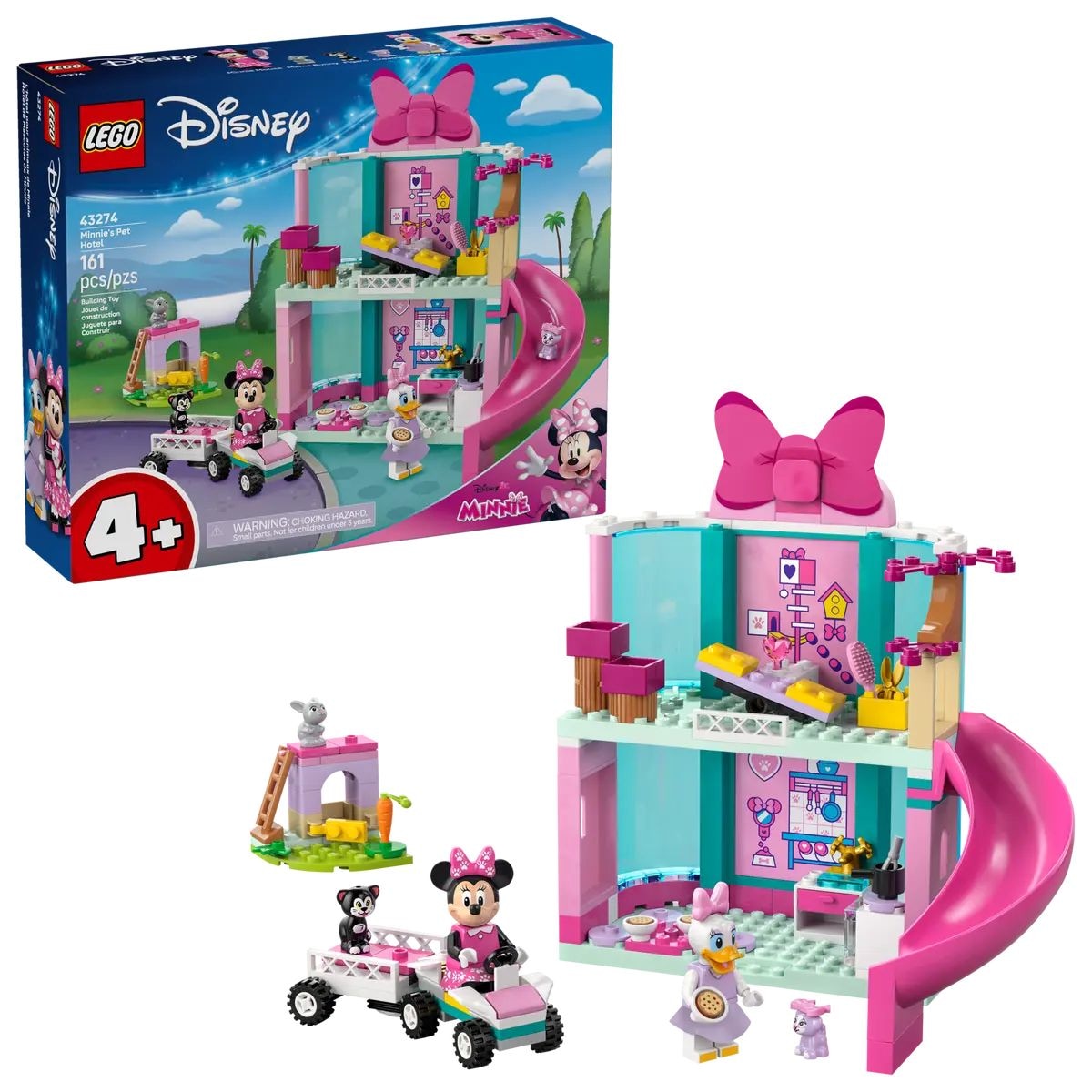Mickey and Friends Minnie's Pet Hotel - 43274, 161-pcs, Ages 4+ K5T2 - product image 1