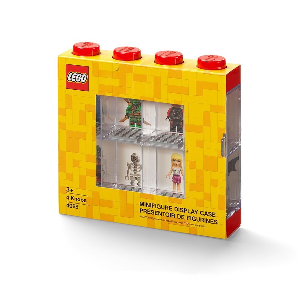 Minifigure 8-Figure Blue Display Case for Ages 5+ C2Q6 - product image 1
