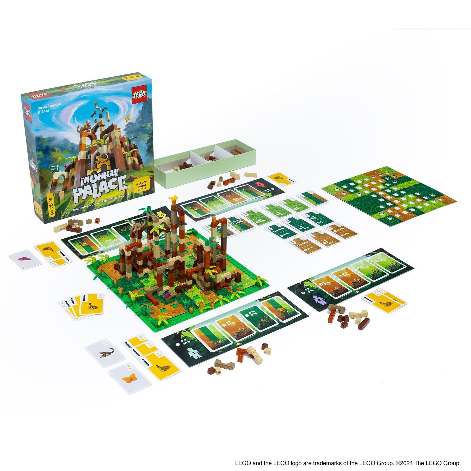 Monkey Palace Card/Board Game for 2-4 Players C4A6 - product image 1