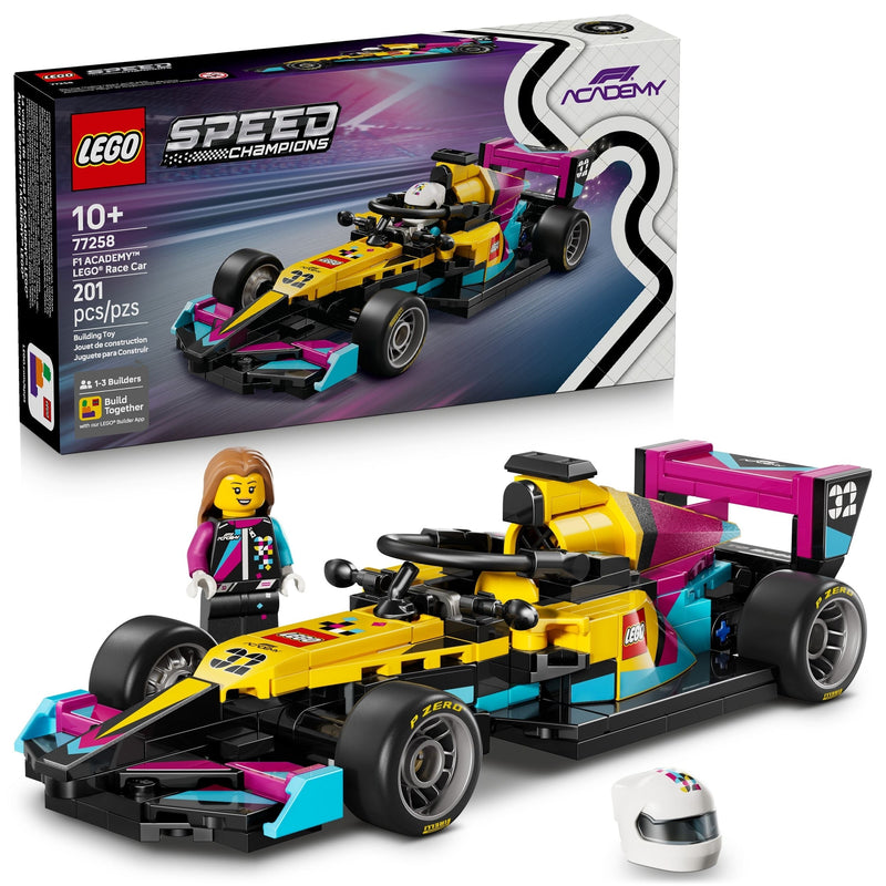 Speed Champions F1 ACADEMY Race Car - 77258, 201-pcs, Ages 10+ X6M2