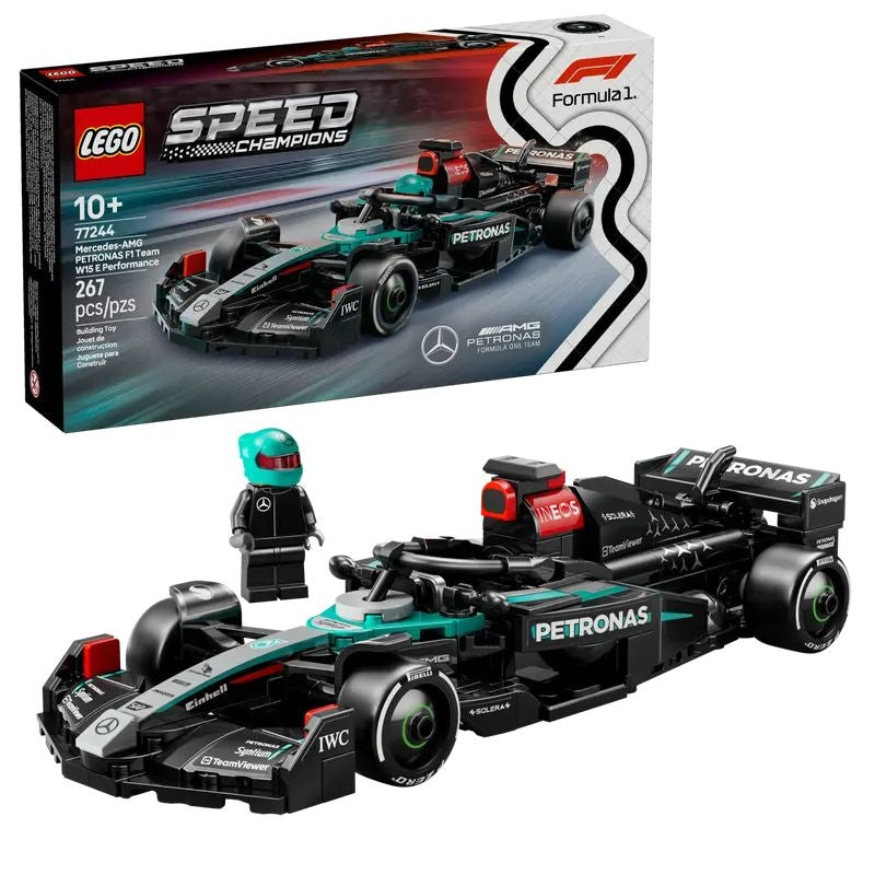 Speed Champions Mercedes-AMG W15 F1 Race Car - 77244, 267-pcs, Ages 10+ B3J4