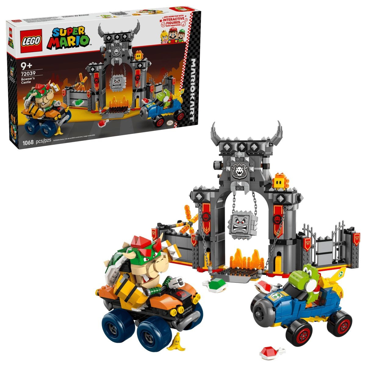 Super Mario Mario Kart – Bowser's Castle - 72039, 1068-pcs, Ages 9+ I4G2 - product image 1