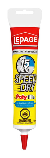 Polyfilla 15-Minute Speed Dry Spackling, Fills Small Holes & Cracks, White, 162-mL N4I0 - product image 1