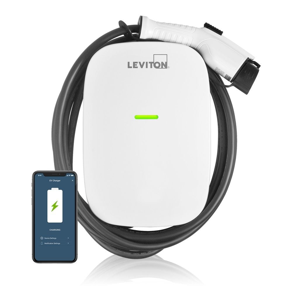 80A Wi-Fi Level 2 Hardwired J1772 EV Charger E3C2 - product image 1