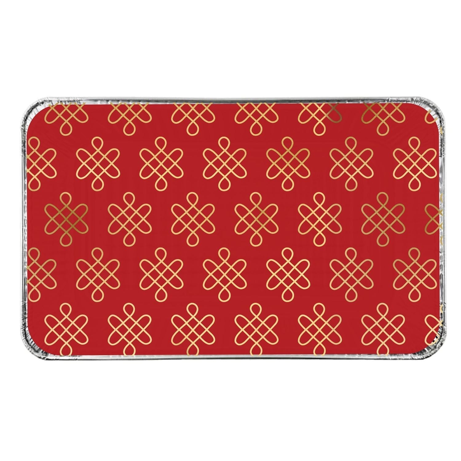 New Year Small Foil Pans and Lids, 6-pk E5D9 - product image 1