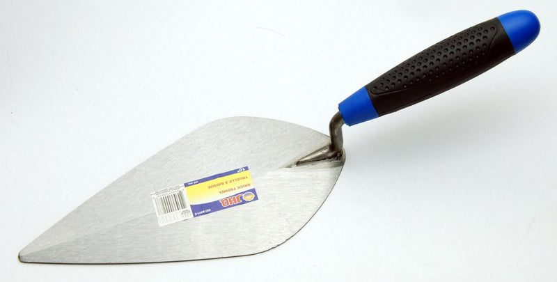 Concrete & Brick Pointing Trowel with Ergonomic Handle Grip 10-in W6A5