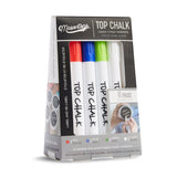 Top Chalk Erasable Liquid Chalk Markers, Multi-Colour, 6-pk U2Q5 - product image 1