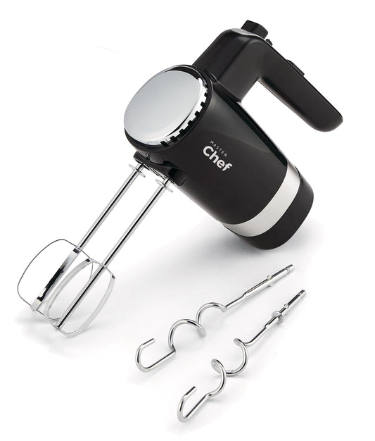300W 5-Speed Electric Hand Mixer with Storage Base, Black U5B8 - product image 1