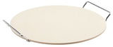 Ceramic Round Pizza Stone & Serving Rack, 15-in N3T9 - product image 2