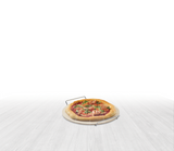 Ceramic Round Pizza Stone & Serving Rack, 15-in N3T9 - product image 7