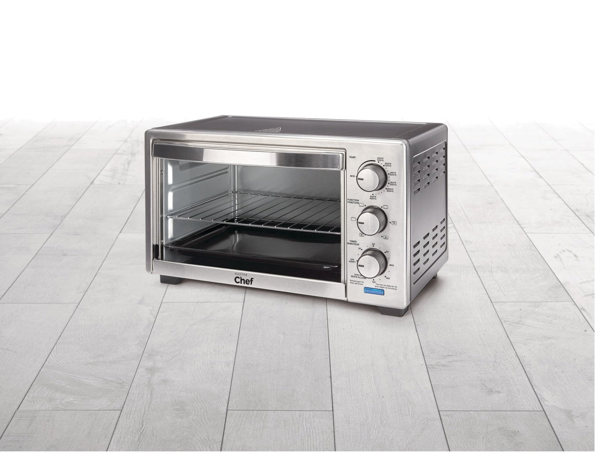 Convection Toaster Oven with 4 Functions, Stainless Steel, Black, 6-Slices C1M2 - product image 6