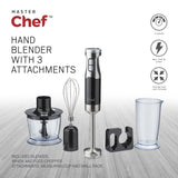 Corded Hand Blender with Whisk, Stainless Steel, Black U3H2 - product image 2