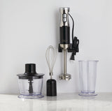 Corded Hand Blender with Whisk, Stainless Steel, Black U3H2 - product image 5