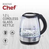 Cordless Electric Kettle with Auto Shut Off & Blue Light, Glass, 1.2L L8K3 - product image 2