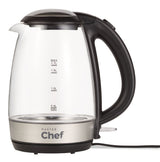 Cordless Electric Kettle with Blue Light, Glass, 1.7L A3K7 - product image 1