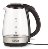Cordless Electric Kettle with Blue Light, Glass, 1.7L A3K7 - product image 2