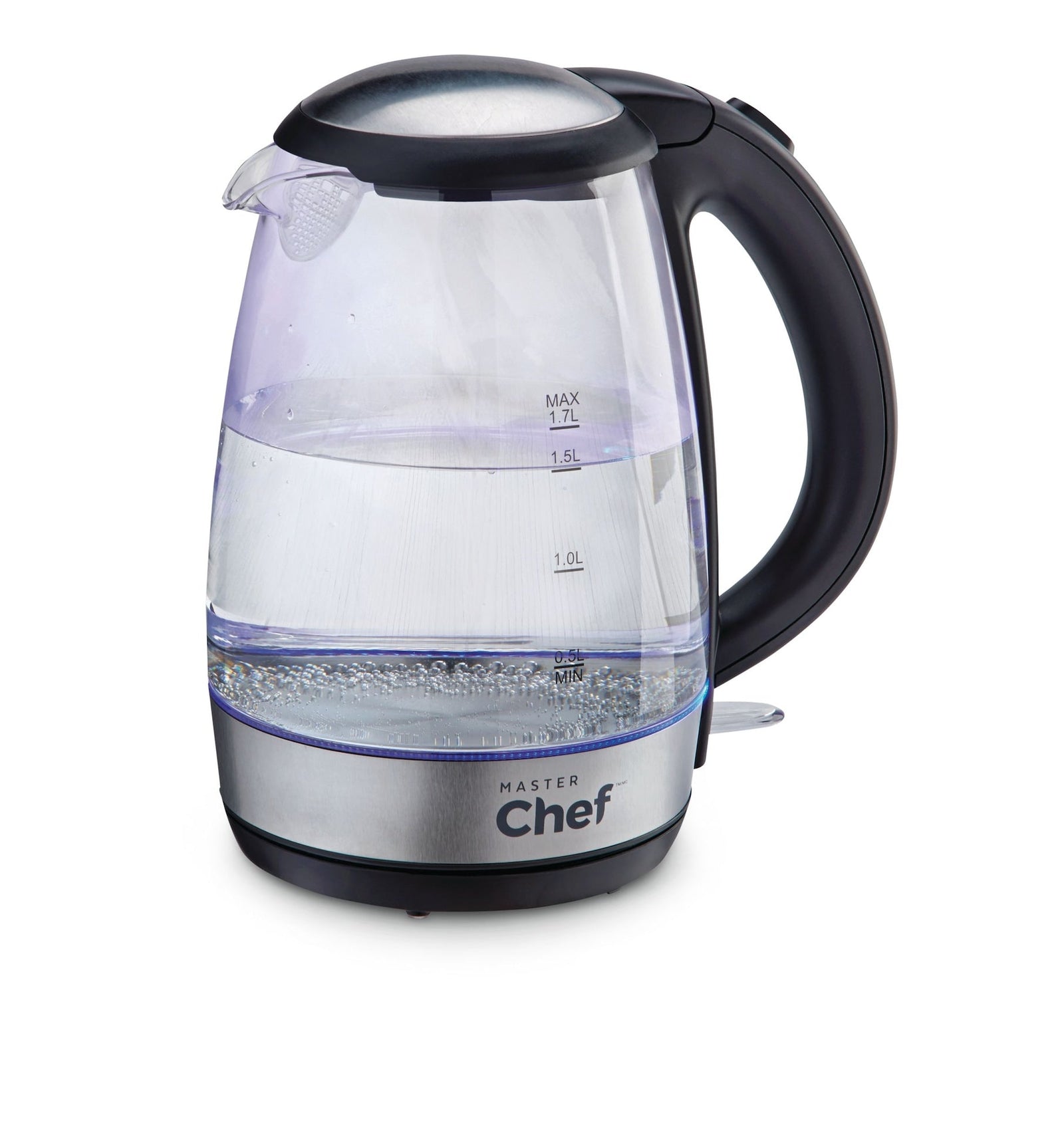 Cordless Electric Kettle with Blue Light, Glass, 1.7L A3K7 - product image 3