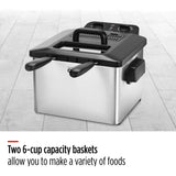 Deep Fryer with 2 Basket Capacity, Stainless Steel, 4.5-L I8B6 - product image 6