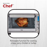 Digital Convection Toaster Oven with 10 Functions, Stainless Steel, 6-Slices K2N8 - product image 5