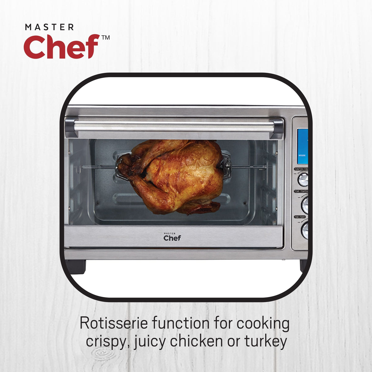 Digital Convection Toaster Oven with 10 Functions, Stainless Steel, 6-Slices K2N8 - product image 5