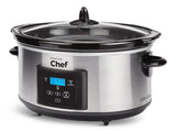 Digital Programmable Slow Cooker, Stainless Steel, 6qt F3W2 - product image 1