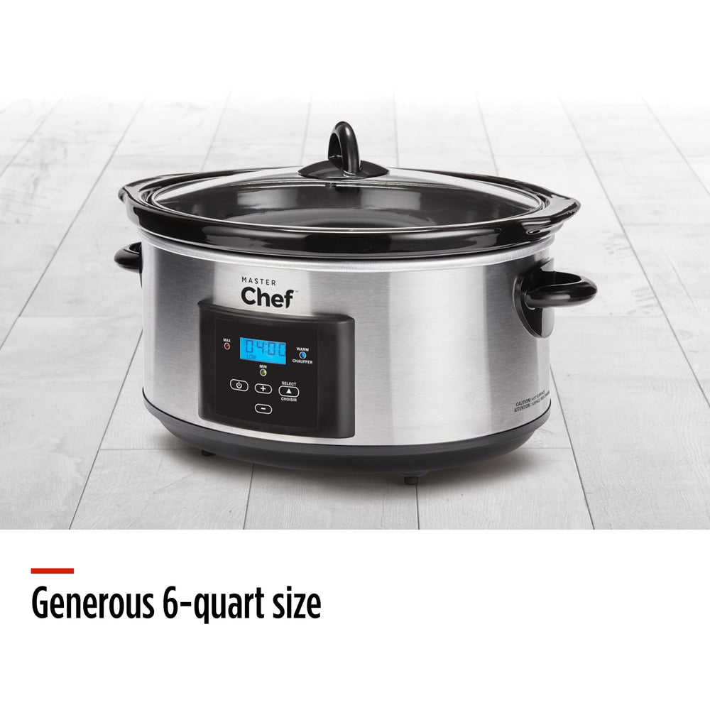 Digital Programmable Slow Cooker, Stainless Steel, 6qt F3W2 - product image 4